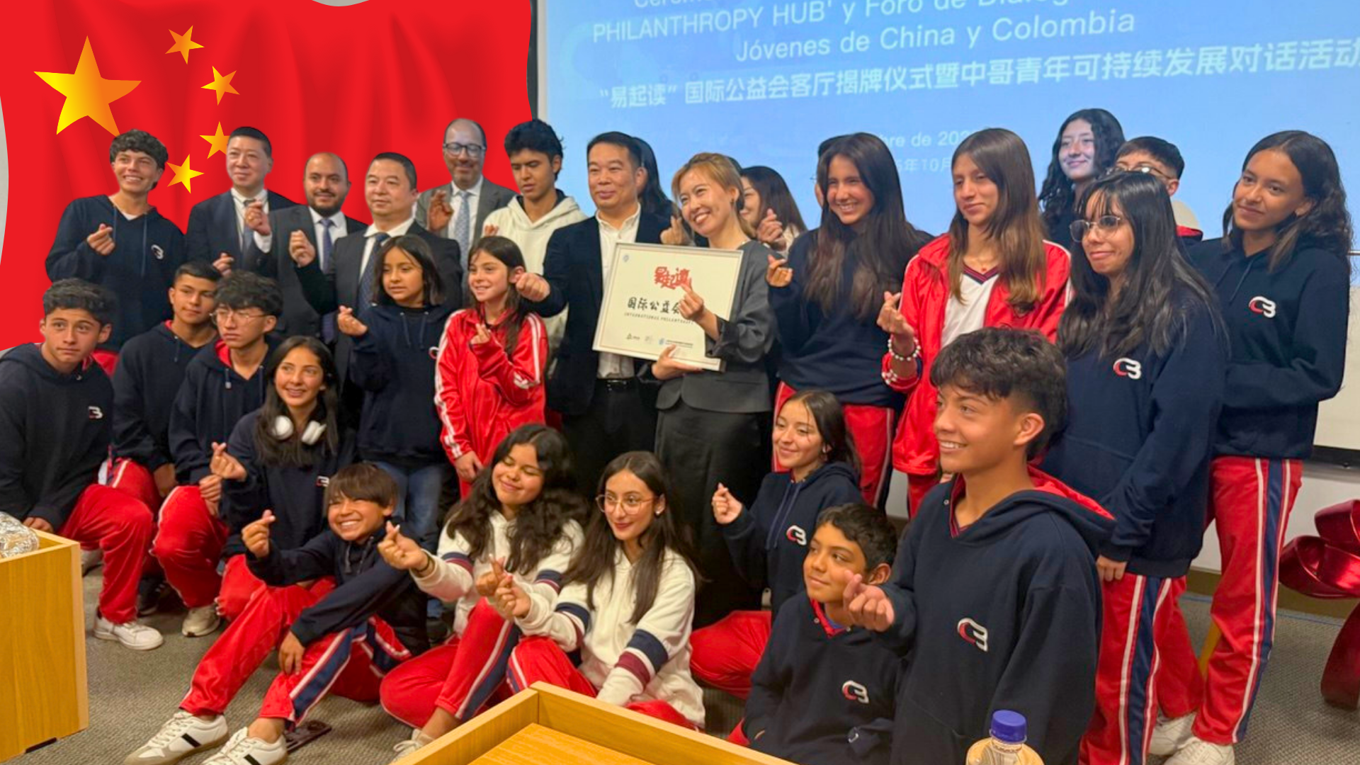 Llega el mandarín al Colegio Colombo Británico de Zipaquirá